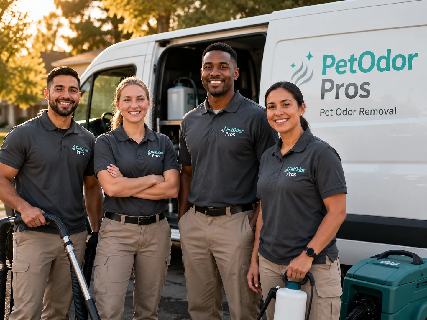 Pet Odor Removal team serving Hudgins, VA